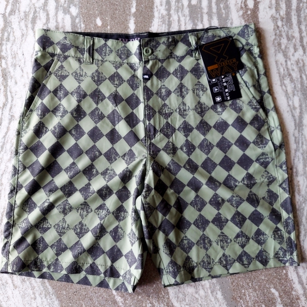 Ring of Fire Men's Sea And Sun Hybrid Shorts Size 34 Waist